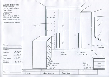 Bedroom plan